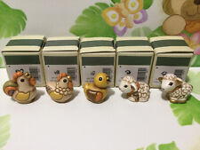 Thun collezione serie completa 5 mini animali della fattoria - fuori catalogo