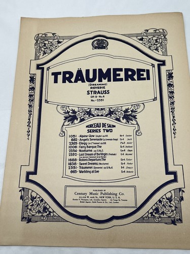 Antico spartito pianoforte