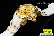 RARISSIMO orologio INVICTA donna DC COMICS Wonder Woman tono oro giallo bianco