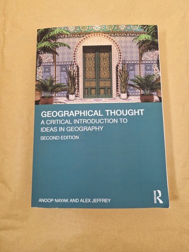 Geographical thought a - geographical,