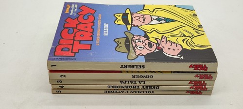 Collana cpl dick tracy ed - tracy, 1-5-ed