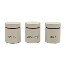 Set 3 barattoli da cucina