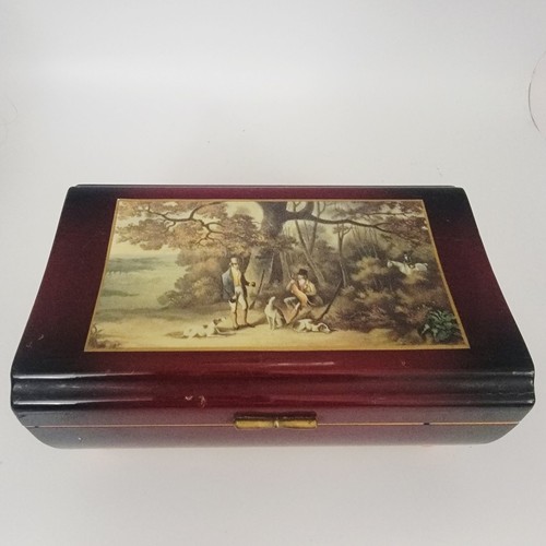 Music box vintage reuge sainte - box,