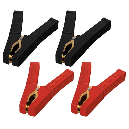 Jumper cable clamps - jumper, pair