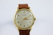 Orologio da polso uomo vintage IWC carica manuale in oro giallo 18 kt/750, cal. 89
