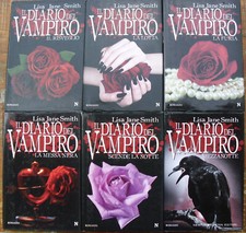 Lotto libri horror Il diario del vampiro Lisa Jane Smith ragazzi Twilight notte