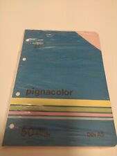PIGNACOLOR-ricambi raccoglitore ad anelli piccolo colorati-vintage anni 80