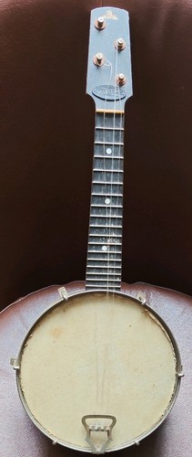 Antico banjolele britannico - antico,
