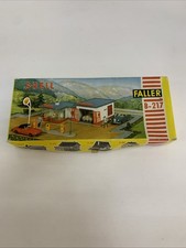 Shell Stazione Di Servizio Faller Solo Box E Istruzioni H0 Treno No Lima