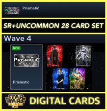 WAVE 4 PRISMATIC SR+UC 28 CARD