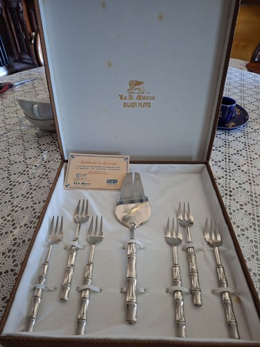 Set posate placato argento - placato,