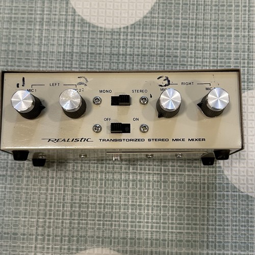 Mixer microfono stereo - mixer,