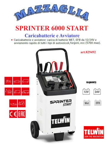 Telwin sprinter 6000 start - sprinter,