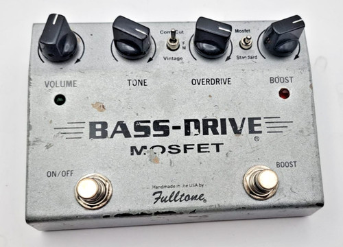 Fulltone bass drive mosfet - fulltone,