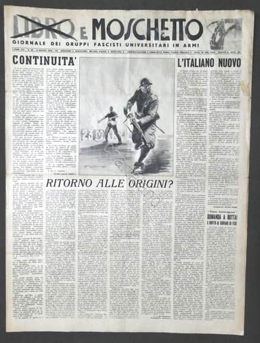 Giornale libro moschetto - libro, e