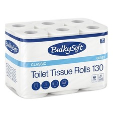 96 Rotoli Carta Igienica Pura Cellulosa Bianco 2 Veli 130 Strappi Scorta - 6991M