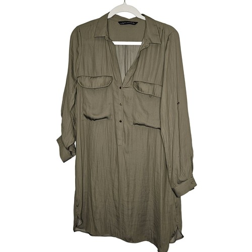 Zara mini camicia chiffon - zara,