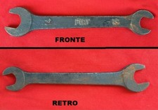Chiave Fiat 12 14 trousse attrezzi wrench spanner Belvedere Topolino 500 600 850