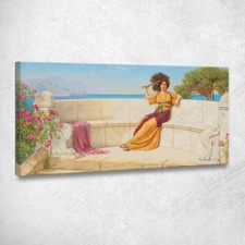 Nel Pieno Delle Fantasticherie Estive John William Godward, jwg39 quadro stampat