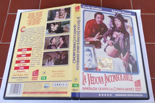 Dvd vedova inconsolabile - vedova,