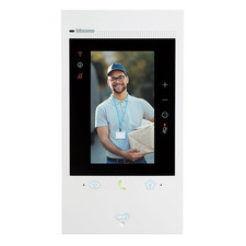Videocitofono Connesso 2 Fili Wi-fi Monitor Classe 300EOS Bianco Bticino 344842