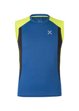 Montura Outdoor Fast 2 Canotta men - col.8747(Deep blue/Verde lime)