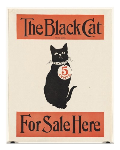 Vintage gatto nero - , da
