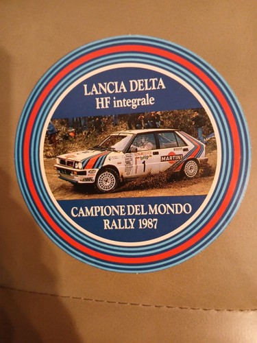 Adesivo lancia delta - ,