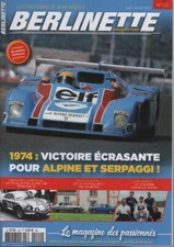 BERLINETTE MAG 122 ALPINE A442 1974 SERPAGGI CITROEN DS 21 IE PALLAS R8 G 1300