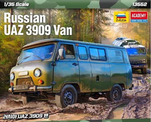 Academy russo uaz 3909 - academy,