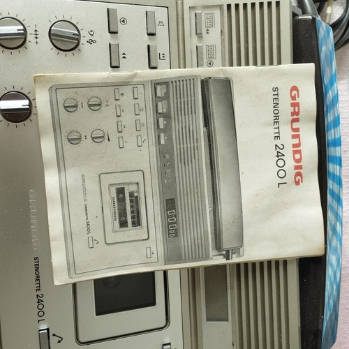 Vintage grundig stenorette - vintage,