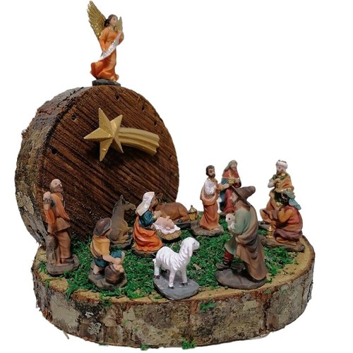 Capanna legno grotta - legno,