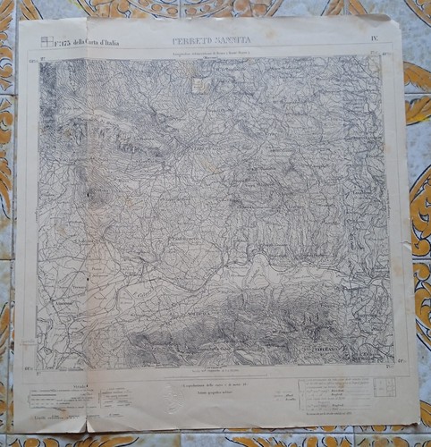 Rara carta cerreto sannita - rara,