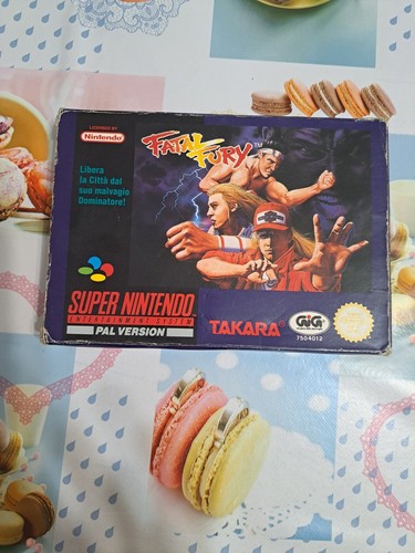 Fatal fury snes - super, nintendo