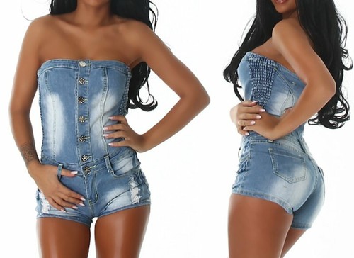 Sexy jeans donna tuta - sexy,