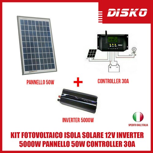Kit fotovoltaico isola solare - kit,