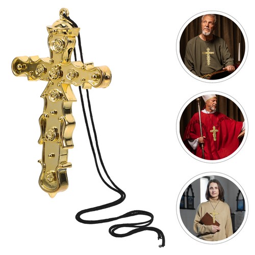 Collana con ciondolo croce - , in