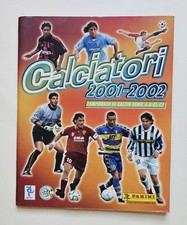 ALBUM CALCIATORI PANINI 2001-2002  PRESENTI N. 457 FIGURINE   OTTIMA CONSERVAZIO