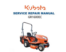 Kubota GR1600EC Manuale di