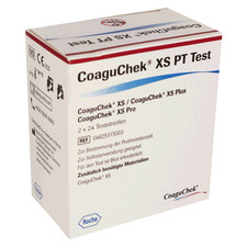 CoaguCheck XS PT Test, 48 pz