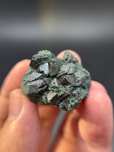 Magnetite dalla miniera - magnetite,