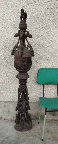 Sculpture bois afrique - sculpture, coupe