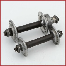 FB BRIVIO CAMPAGNOLO FREJUS GRAN SPORT MOZZI SET 36H 116mm anni 40 50 VINTAGE VECCHIO