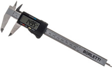 Calibro elettronico digitale acciaio inox corsoio Borletti extra preciso 200 mm