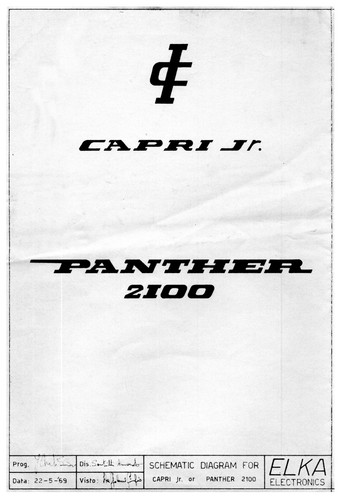 Elka panther 2100 capri junior - elka,