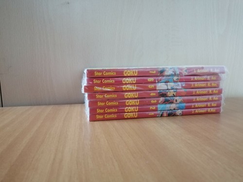 Lotto manga goku serie - manga, 1-7