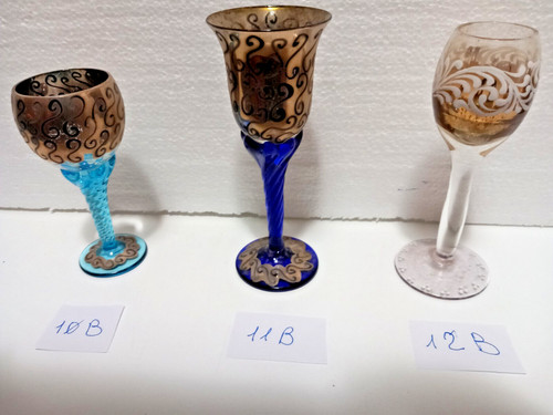 Murano vetro bicchierini - vetro,