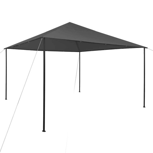 Gazebo anthracite steel large - anthracite,