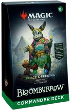 Magic Mazzo Commander  "Peace Offering" Bloomburrow Inglese Sigillato Deck ENG
