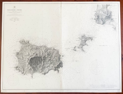 Carta nautica passi ischia - nautica:, d'ischia